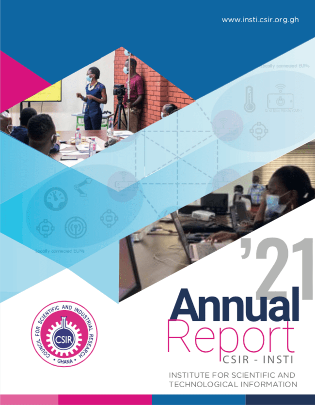 CSIR - INSTI ANNUAL REPORT 2021